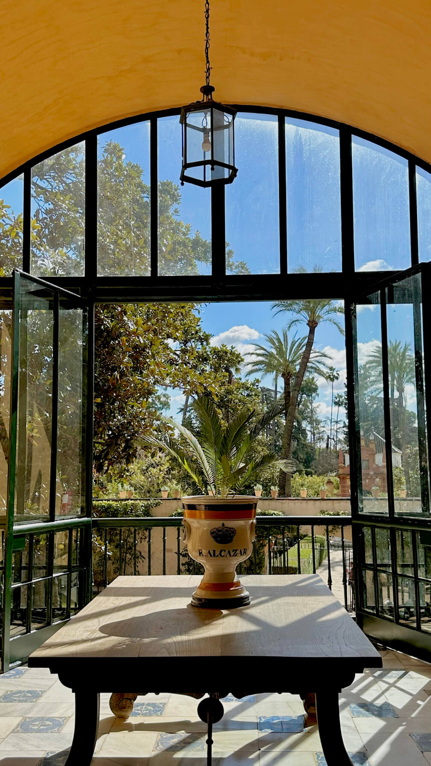 Alcazar_vase_Seville Séville Alcazar
